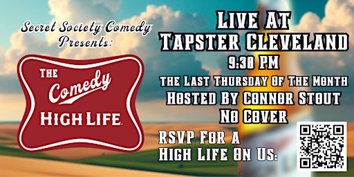 Image principale de The Comedy High Life At Tapster