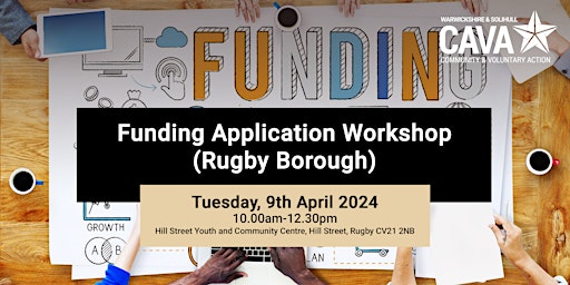 Immagine principale di Funding Application Workshop (Rugby Borough) 