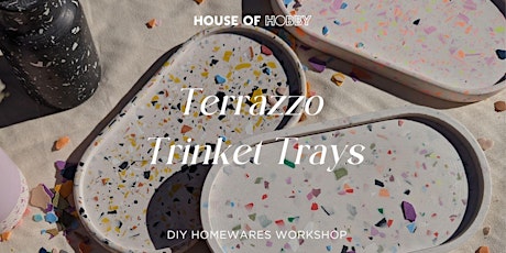 Imagen principal de Tea & Terrazzo - DIY Trinket Trays & Coasters