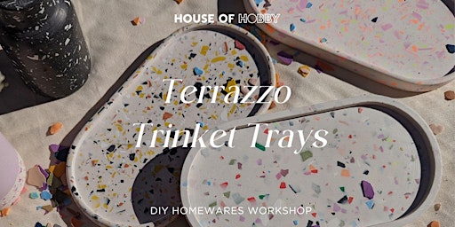 Imagem principal de Tea & Terrazzo - DIY Trinket Trays & Coasters