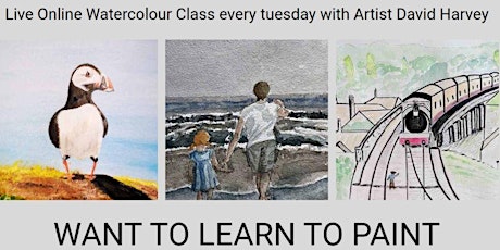 Watercolour Weekly Class