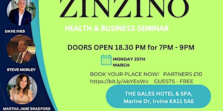 Zinzino health & Wellness Seminar  primärbild