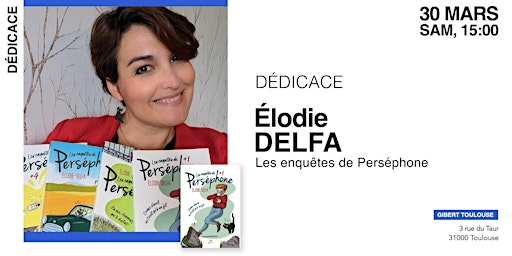 Imagen principal de GIBERT Dédicace : Élodie Delfa