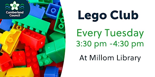 Lego Club - Millom Library  primärbild