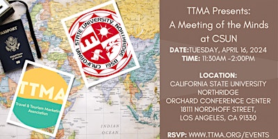 Imagem principal do evento TTMA Presents: A Meeting of the Minds at CSUN