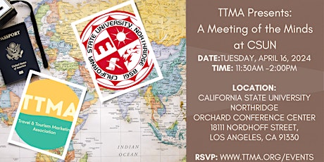 Imagen principal de TTMA Presents: A Meeting of the Minds at CSUN