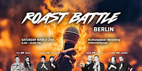 Hauptbild für Roast Battle Berlin: Standup Comedy (EN) at Kulturpalast Wedding