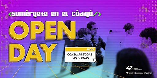 Image principale de OPEN DAY | Campus programación 42 Barcelona