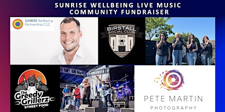 Sunrise Wellbeing Community Fundraising Evening - Hosted by Ian Stringer