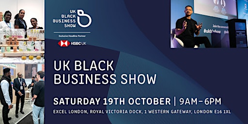 Imagem principal do evento UK Black Business Show 2024