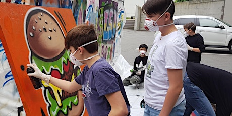Hauptbild für 25. Sept. Mittwoch:  Graffiti Sprayen