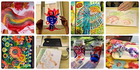 Let The Light In - online craft sessions for adults,  led by Carole Miles. primary image