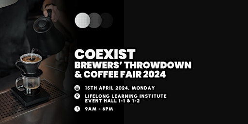 Coexist Brewers' Throwdown & Coffee Fair 2024 primary image