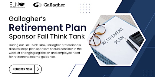 Primaire afbeelding van Gallagher’s Retirement Plan Sponsor Fall Think Tank