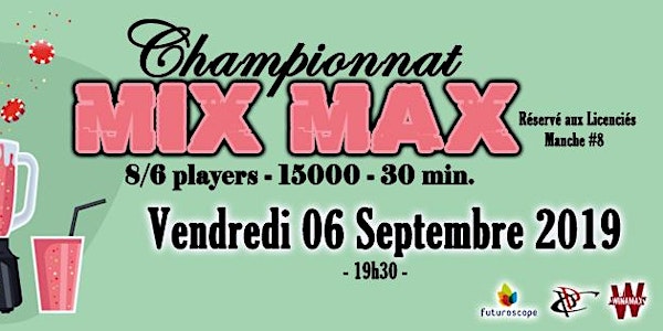 POITIERS POKER CLUB - Championnat MIX MAX - Manche #8