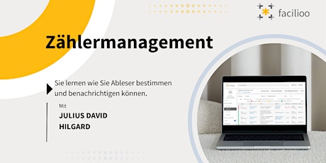 Hauptbild für facilioo - Zählermanagement