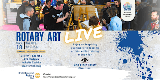 Immagine principale di Rotary Art Live! 