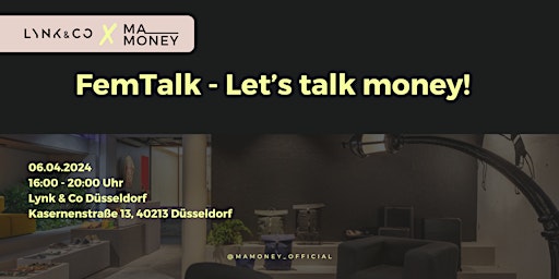 Primaire afbeelding van FemTalk 3.0 – Let's talk money!