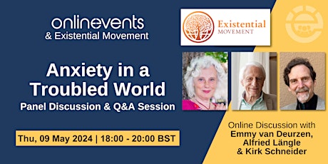 Anxiety in a Troubled World: Panel Discussion and Q&A Session primary image