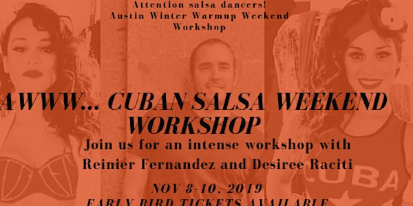 AWWW Cuban Salsa Workshop with Reinier Fernandez & Desiree Raciti