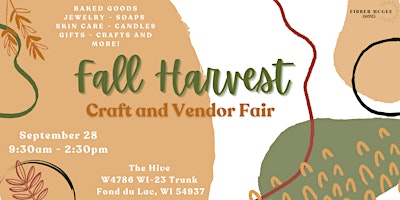 Image principale de Fall Harvest Craft & Vendor Fair