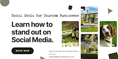 Imagem principal do evento Social Media for Tourism Businesses - updated for 2024