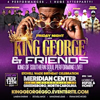 Imagen principal de KING GEORGE & FRIENDS SOUTHERN SOUL SHOW -GREENSBORO, NC