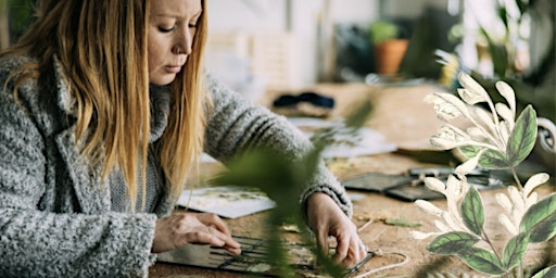 Flower pressing workshop... DIY pressing kits and floral art making... primary image