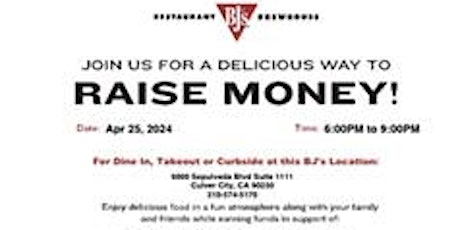 BJ's  Restaurant Fundraiser