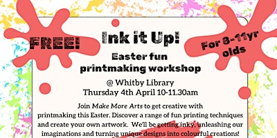 WHITBY LIBRARY - INK IT UP EASTER primary image