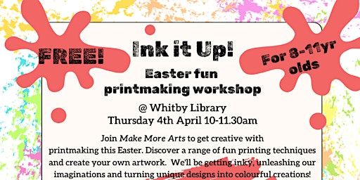 Immagine principale di WHITBY LIBRARY - INK IT UP EASTER 