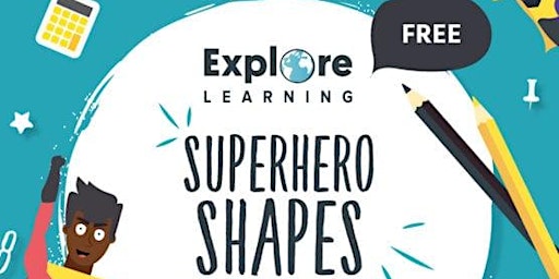 Superhero Shapes - Easter Holidays Workshop for ages 4-6 FREE primary image