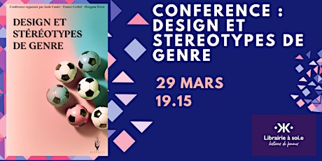 Image principale de Conférence : Design et Stéréotypes de genre
