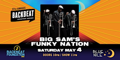 Imagem principal do evento Big Sam's Funky Nation