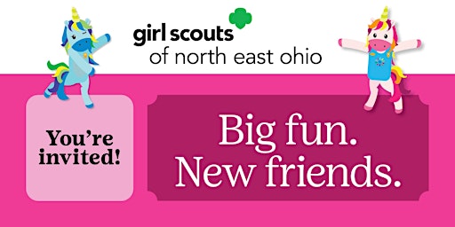 Immagine principale di Not a Girl Scout? Join Girl Scouts for Unicorn-Themed Fun! Medina, OH 