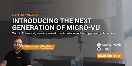 Webinar - Introducing the next generation of Micro-Vu primary image