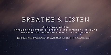 Immagine principale di Breathe & Listen...  A journey within 