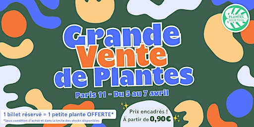 Grande Vente de Plantes - Paris 11 primary image