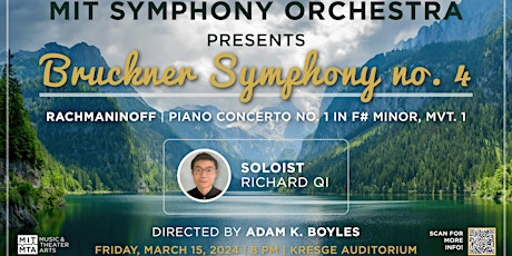 Imagem principal do evento MITSO: Bruckner Symphony no. 4