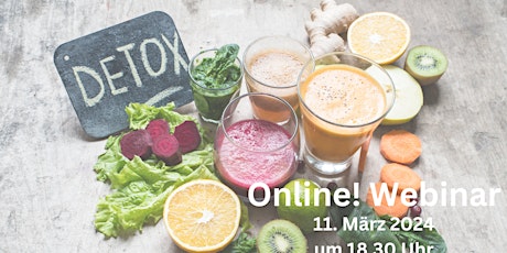 Hauptbild für Detox - Info-Webinar