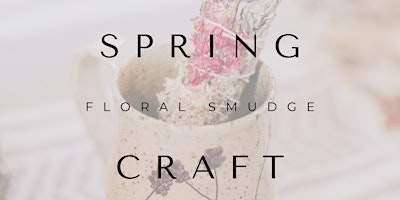 Spring Floral Smudge Craft primary image