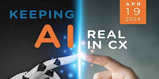 Primaire afbeelding van IGNITE! Conference 2024: Keeping AI Real in CX