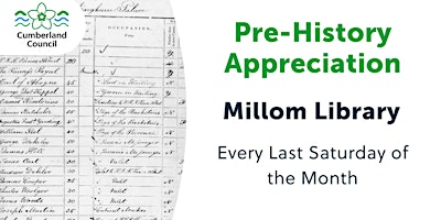 Imagem principal do evento Pre History Appreciation - Millom Library