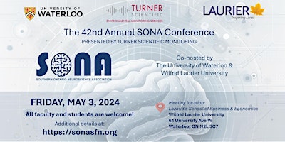 Hauptbild für 2024 SONA Conference, presented by Turner Scientific Monitoring