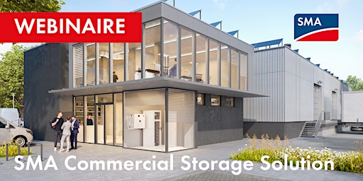 Imagen principal de Webinaire : la nouvelle solution de stockage SMA Commercial Storage