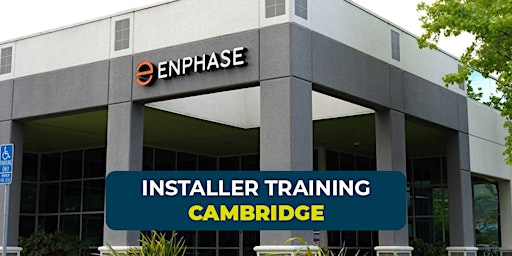 Primaire afbeelding van Enphase Installer Training | Midsummer Cambridge