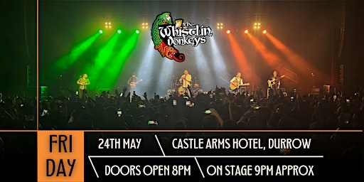 Imagem principal do evento The Whistlin’ Donkeys - Castle Arms Hotel, Durrow