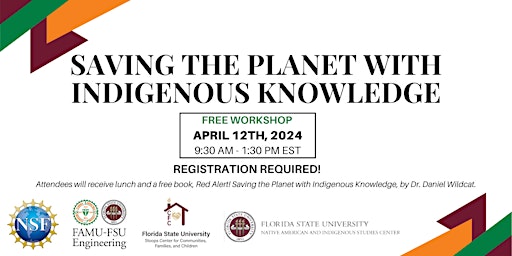 Imagem principal do evento NSF Workshop: Saving the Planet with Indigenous Knowledge