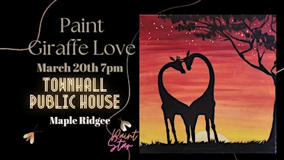 Imagen principal de Paint "Giraffe Love" in Maple Ridge- TOWNHALL MAPLE RIDGE