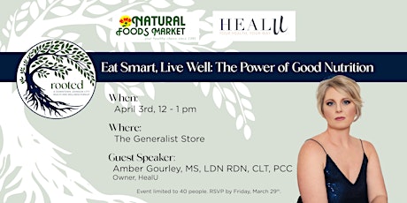 Eat Smart, Live Well :  The Power of Good Nutrition